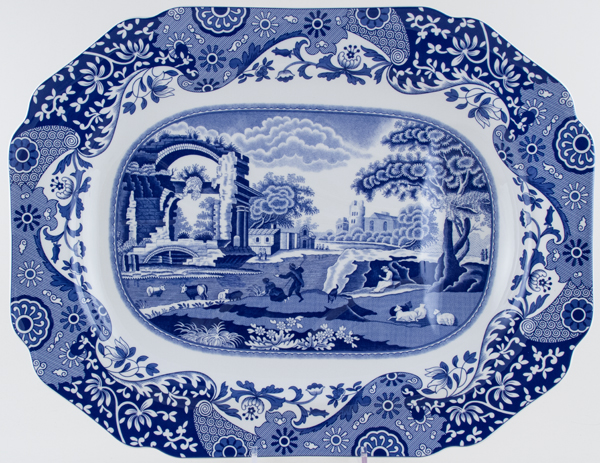 Meat Dish or Platter tree and well 200th Anniversary